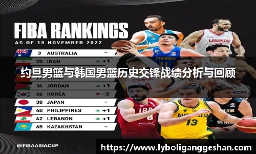 约旦男篮与韩国男篮历史交锋战绩分析与回顾